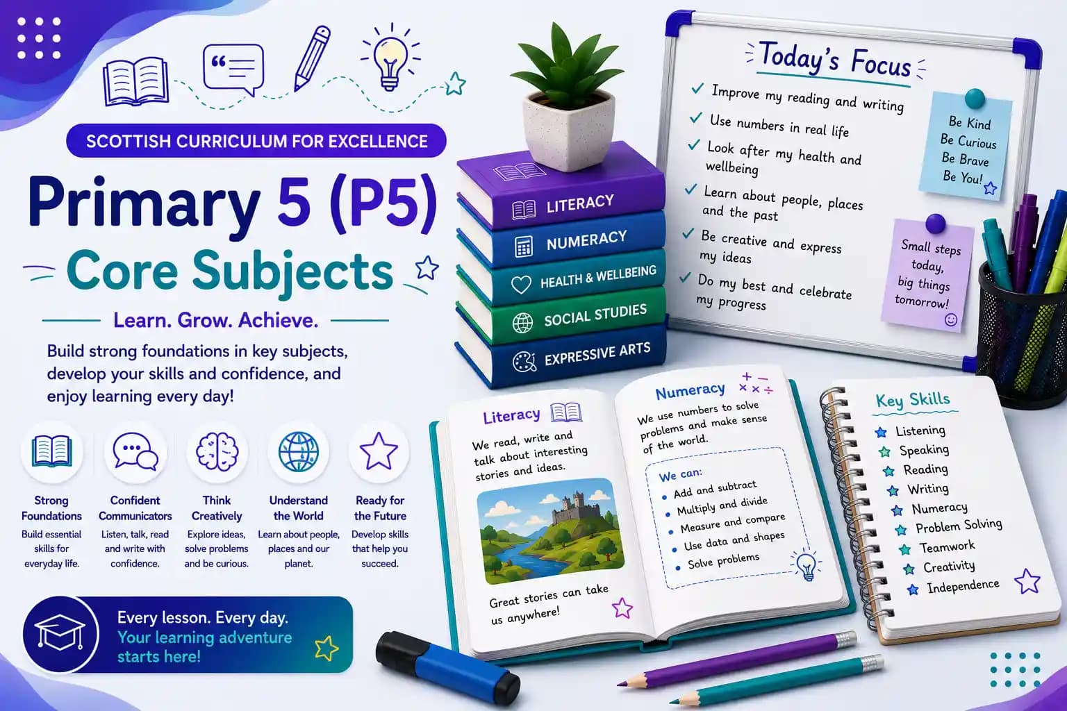 Primary 5 (P5) - Core Subjects — course hero image