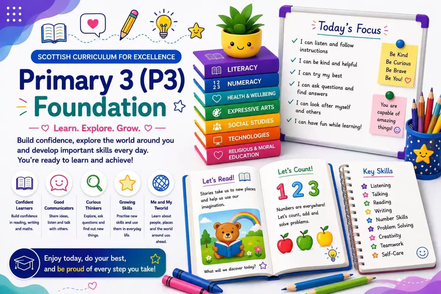 Primary 3 (P3) - Foundation — course hero image