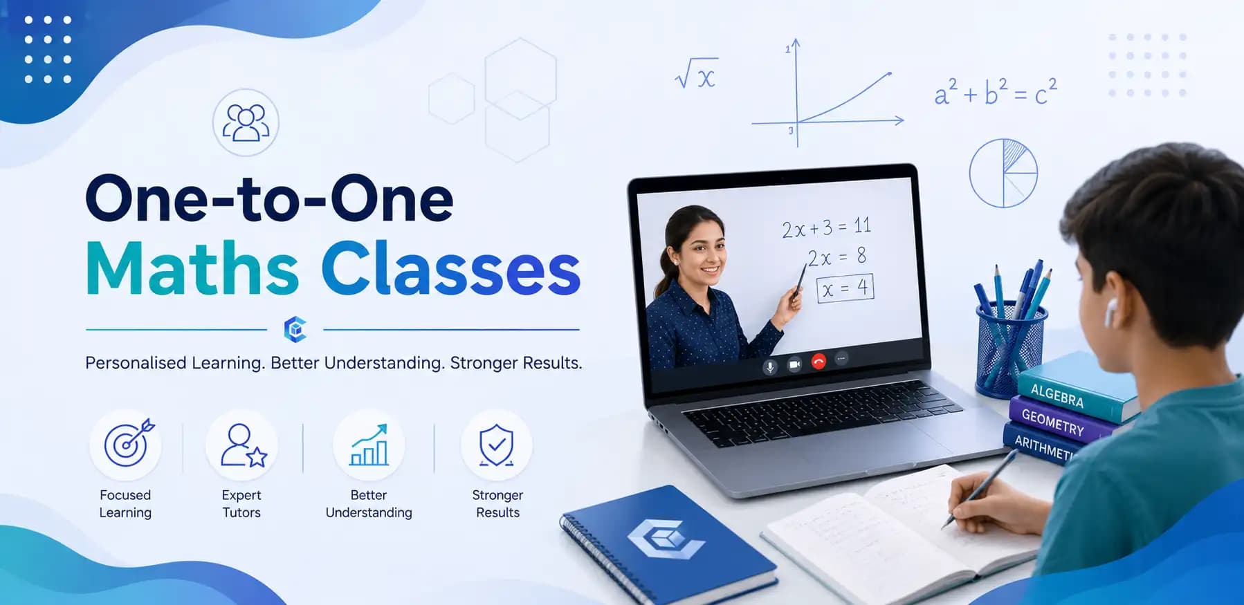 One-to-One Maths Classes — course hero image