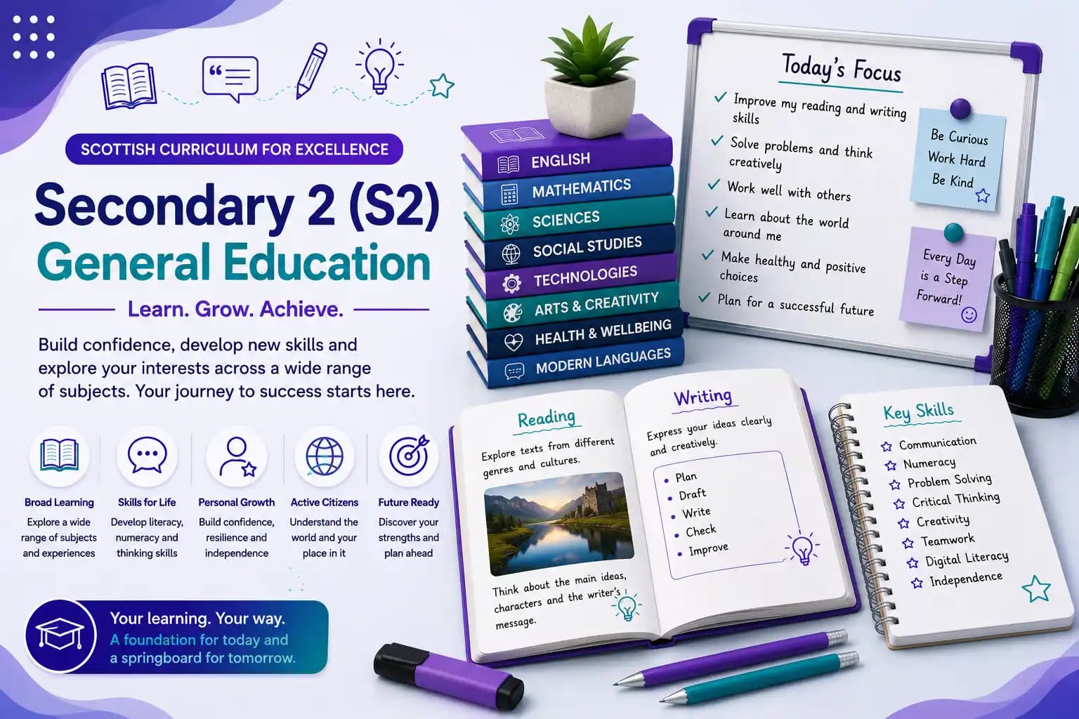 Secondary 2 (S2) - General Education — course hero image