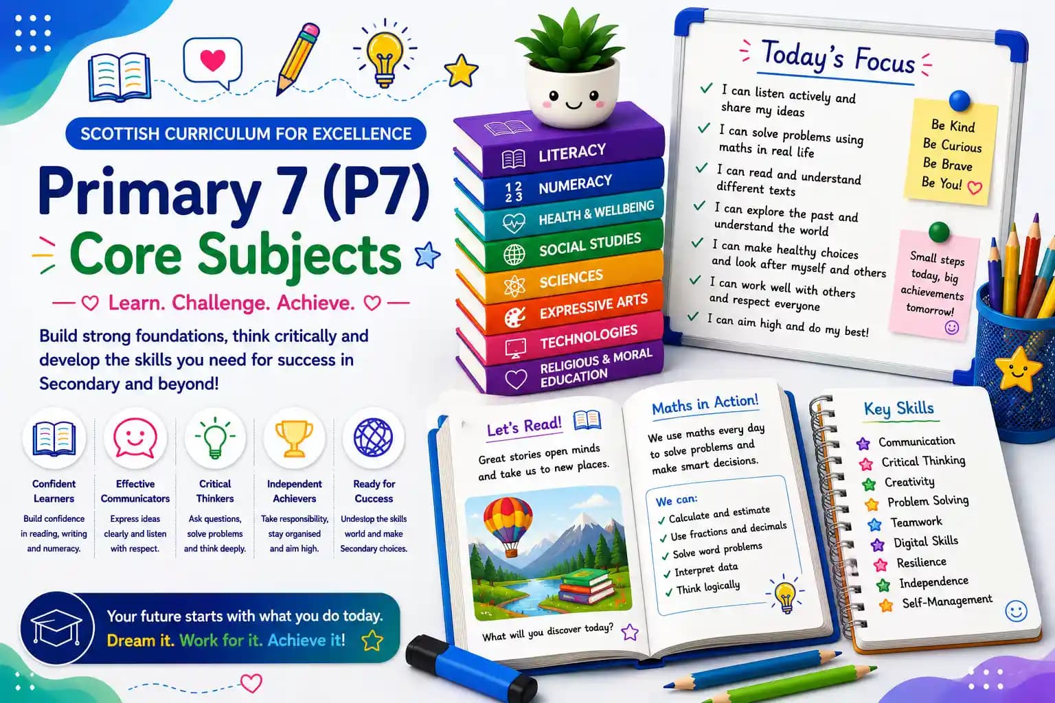 Primary 7 (P7) - Core Subjects — course hero image