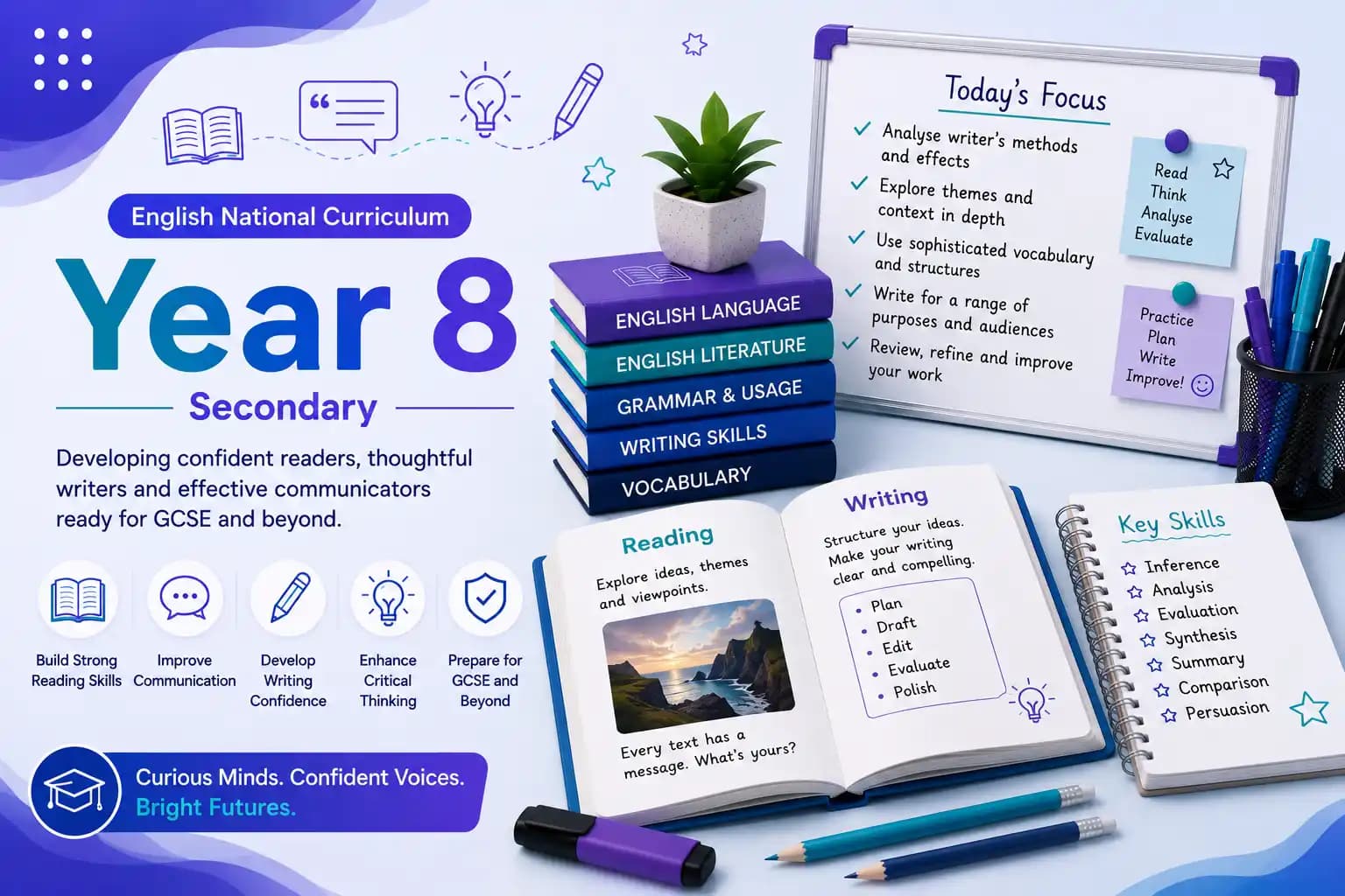 Year 8 — course hero image