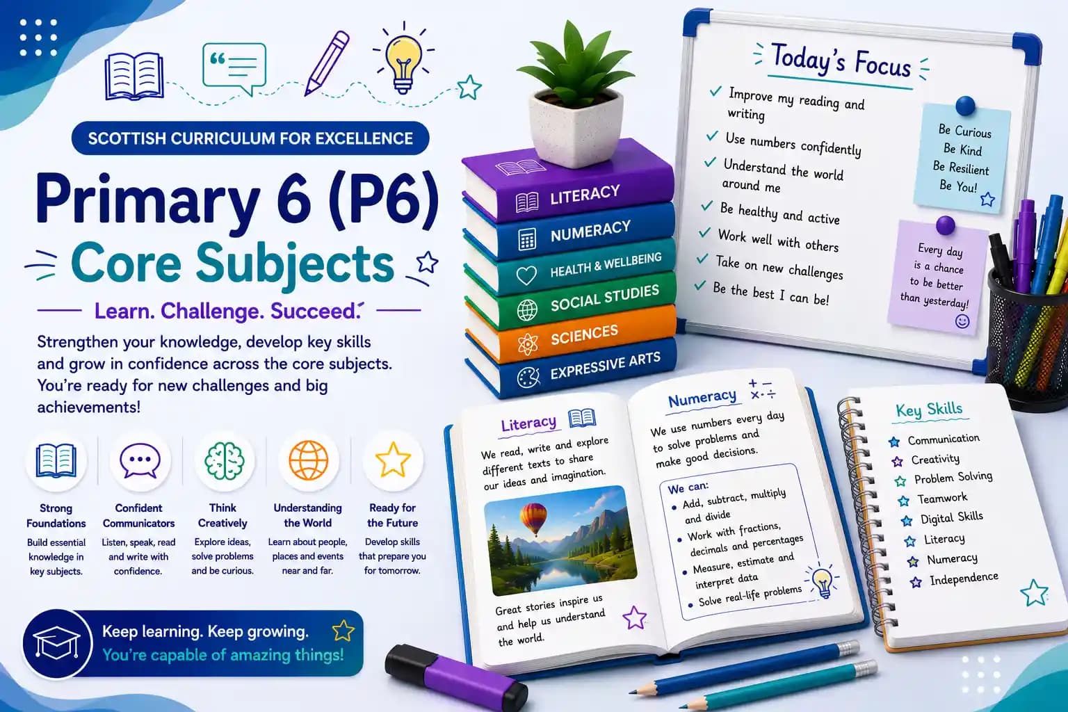 Primary 6 (P6) - Core Subjects — course hero image